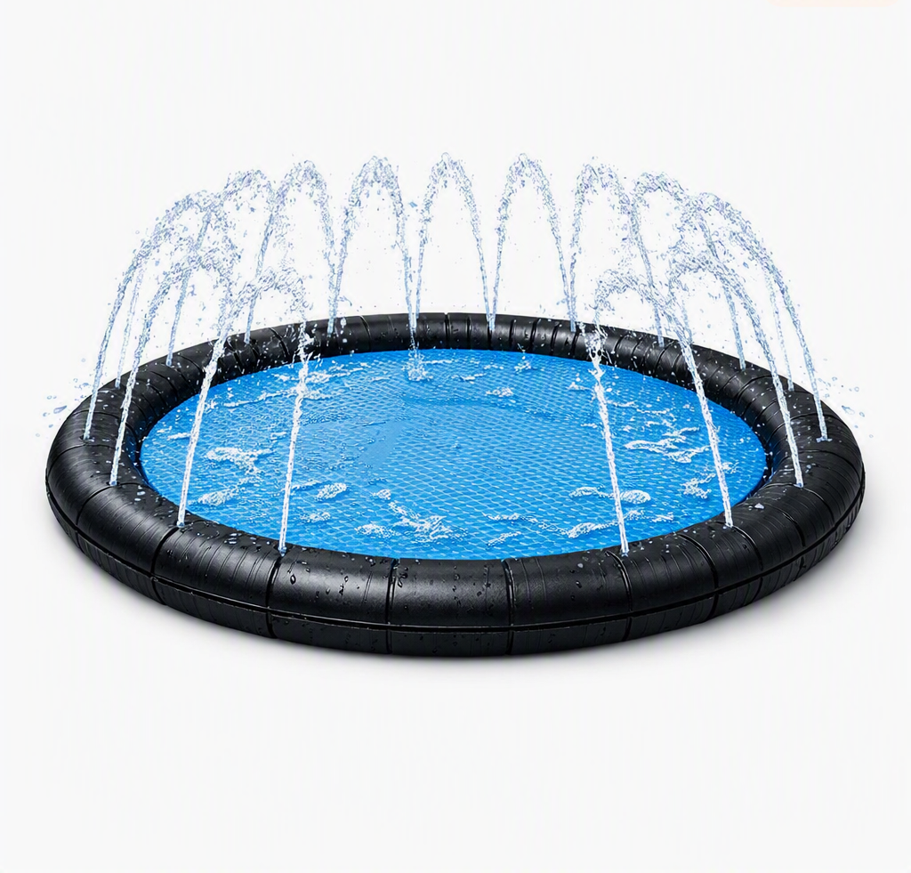 Splash Pad Dog Toy
